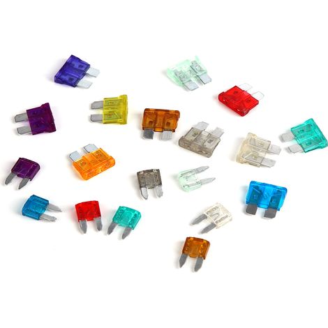 Kit d'assortiment de 400 fusibles pour voiture/SUV/camion/quad/bateau (1/5)