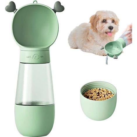 350-ml-Wasserflasche für Hunde, tragbarer Wasserspender für Welpen, Wasserflasche für Katzen, tragbarer Wasserspender für Hunde, Wasserspender für Katzen im Freien (1/5)