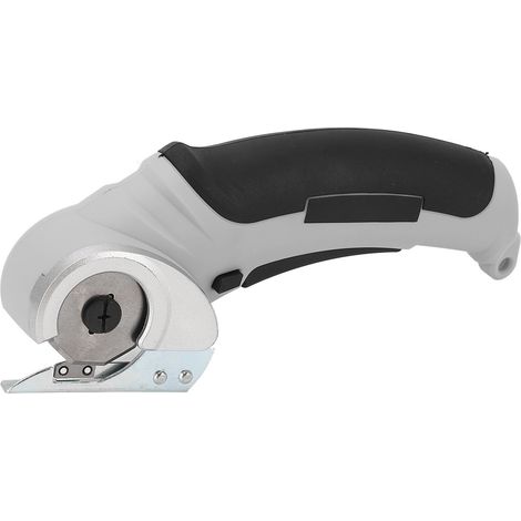 Ciseaux électriques sans fil, coupe-tissu portatif, outil rechargeable 240 tr/min pour tapis et éponges, gris (1/5)