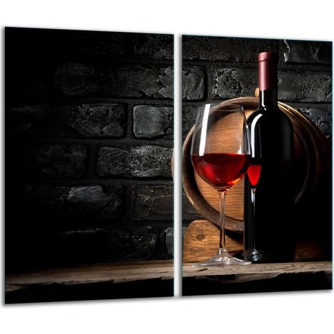 Tagliere in vetro 2x 30x52 per vino (1/5)