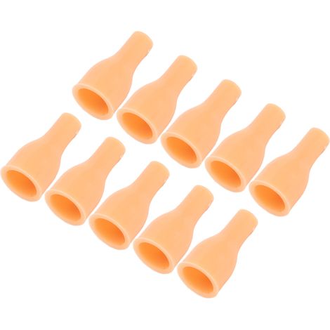 10 pièces Adaptateurs en Silicone pour Prothèses Auditives, Stéthoscope, Écouteurs, Accessoires de Remplacement (1/5)