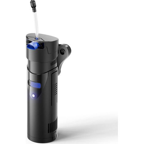 CUP-807 4-in-1 Aquarium Pump, for 500L Aquariums, 700L/h, 10W with 7W UVC Sterilizer and Filter Media, Pond, Aquariums (1/4)