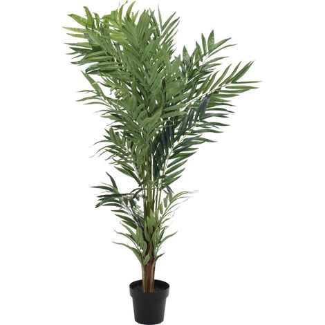 Pianta artificiale felce con vaso decorativo da interno h 150 cm (1/3)