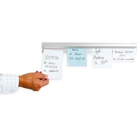 magnetoplan Catch-Ball Klemmschiene Aluminio Blanco 100 cm