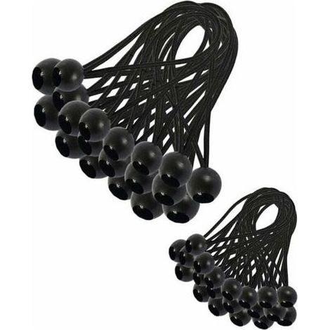 pair 30 Pices Tendeur Elastique Tendeur Bache Sandow Elastique Tendeur lastique pour Pavillon Bche Camping Tente Rideaux PZCC (1/4)