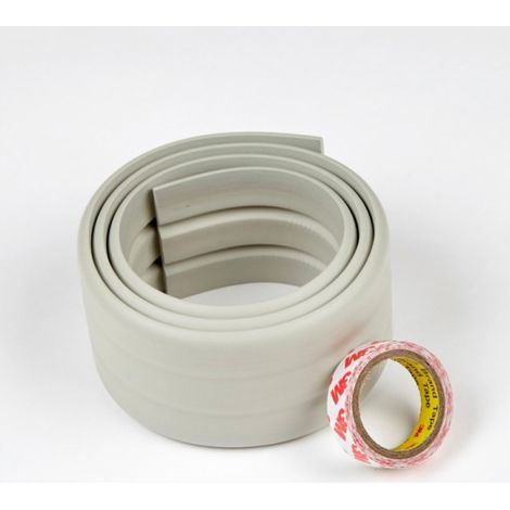 Proteggi Bordi Spigoli Tavoli Mobili Spessi Grandi 1.7 mm Protezione Bambini - Colore: Grigio