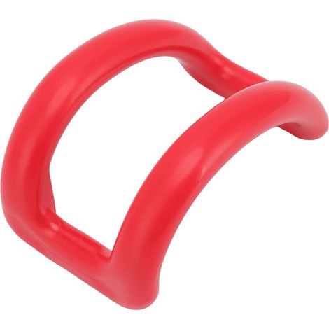 Oreiller de traction cervicale à arc inversé pour la maison, correcteur de courbure, oreiller de massage, étireur de cou rouge (1/5)