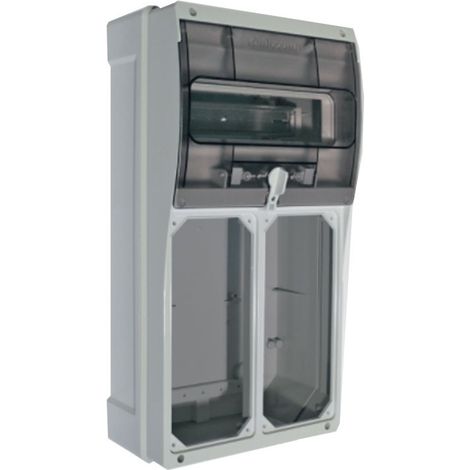 Palazzoli quadro c-sportello trasparente .2 pr.bl.ip66 579742