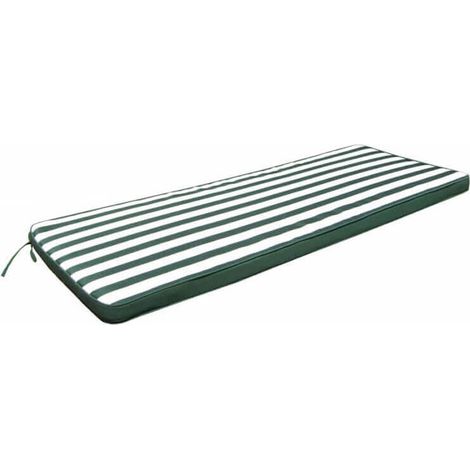 Cuscino rettangolare in poliestere sfoderabile idrorepellente 110x45 cm -  Green
