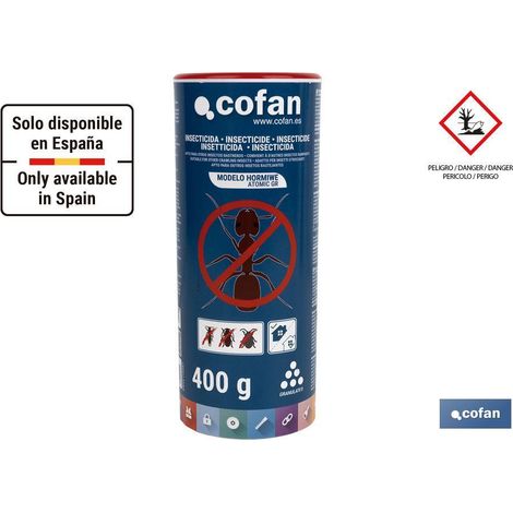 Insecticide pour Fourmis Microgranulé Récipient de 400g