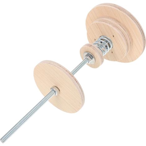 Support de Fixation supérieur pour Arbre à Chat : Fixation Plafond pour Poteau à griffer pour Chatons, Compatible avec Les projets de Bricolage d'arbre à Chat d'intérieur (du Sol (1/5)
