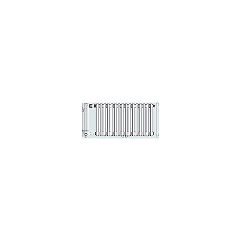 VN-LaserLine Ventil-Mittenanschluss 2016, 10 Glieder weiss o.L. 6x1/2"I.G.