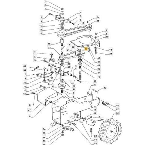 PULEGGIA ORIGINALE STIGA - 1483-2354-01