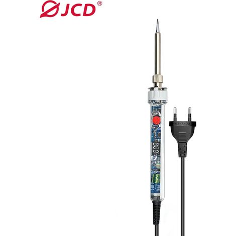 (100W 220V) Fer à souder à température réglable avec affichage numérique LCD et interrupteur  outil de soudage et de réparation. (1/5)