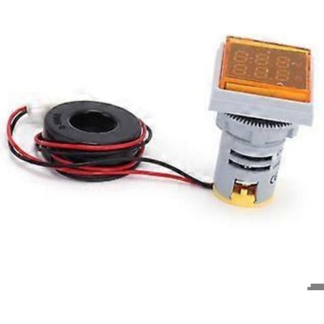 Voyant D Alimentation - Carré A 2 Ecrans - 60 A 500 V CA - Pour Tableau Electrique Industriel - 1 Unite (1/5)