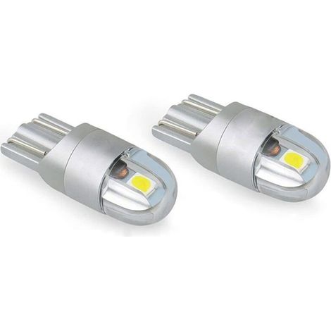 T10 W5w Led Feu de Position Veilleuses 12v 6000K Blanc 168 194 Led Clignotant Pour Ampoule Plaque Feux de Gabarit Voiture Moto (1/4)