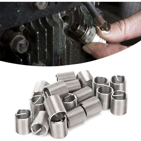 20 inserts filetés en acier M121,25, manchons de protection et de réparation de filetage 2D (1/5)