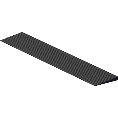 Jiubiaz Rampa per soglia porta Curb Rampé Rampa di carico in gomma per sedie a rotelle 90 x 20 x 4 cm (1/5)