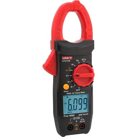 UNI-T 2117R TRUE RMS 1000A AC CLAMP METER 10000AC/DC VOLTAGE ACA FREQUENCY MEASUREMENT: 20Hϼž10KHZ