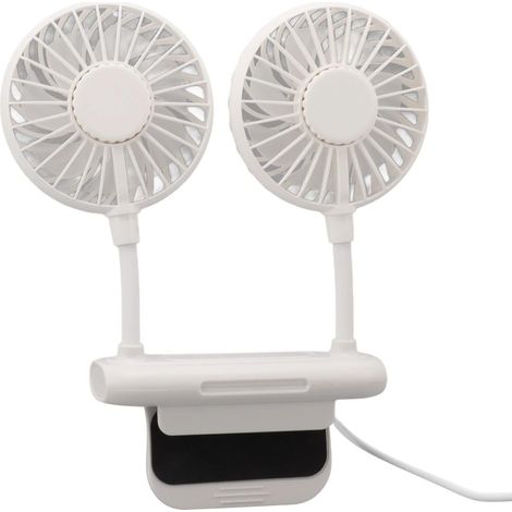 Chrees Ventilateur de Moniteur Bureau avec Clip Réglage (1/4)