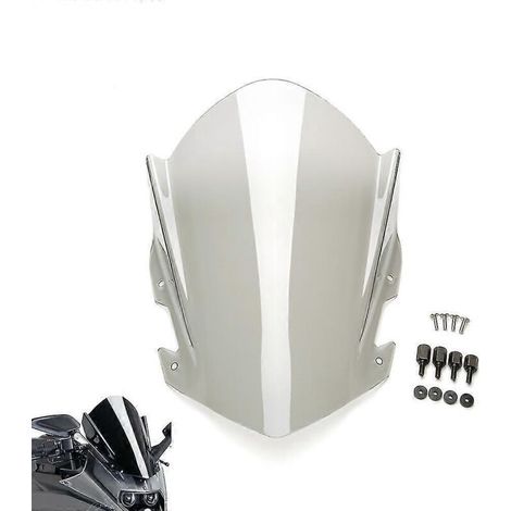 Pour KTM RC125 RC200 RC250 RC390 2014-2018 15 16 17 Accessoires moto Pare-brise Carénage RC 125/200/390 - Fumé clair (1/5)