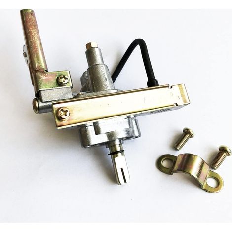 Valve à gaz pour barbecue 0 degré, valve de filetage principale LP convient pour de nombreuses marques de barbecues, tige de valve 8 mm, Orifice 1,05 mm pour LP (1/5)