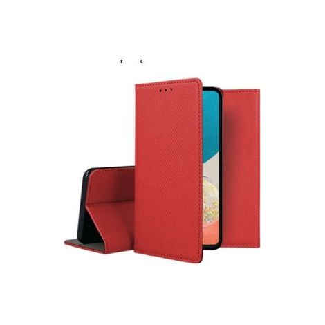 Hülle für SAMSUNG A53 5G SMART BOOK MAGNET RED BOOK + GLASS (1/5)