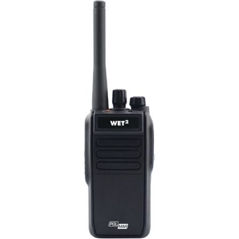 Polmar WET2 Ricetrasmettitore PMR446 IP67 8+8 Canali 446.00 - 446.09 MHz - PM001040