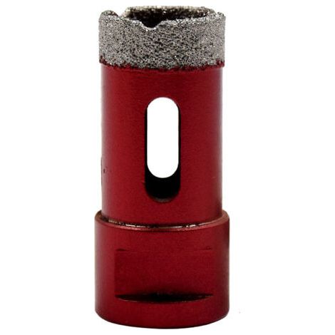 SABIR Foret diamanté avec filetage M14, foret à trous creux brasé haute performance pour carrelage/granit/marbre/porcelaine/verre/céramique (28 mm) (1/5)
