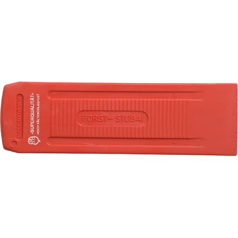 Stubai Basic Spaltkeil mit Querrillen Forstkeil Kunststoff Rot 240x70mm (1/5)