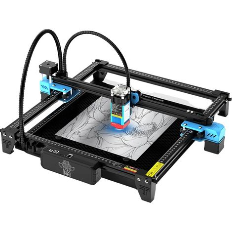 Graveur Laser, Haute Précision, Compatibilité Polyvalente, TTS Ensemble 5, 40W TTS-55 Pro, Prise EU (1/5)