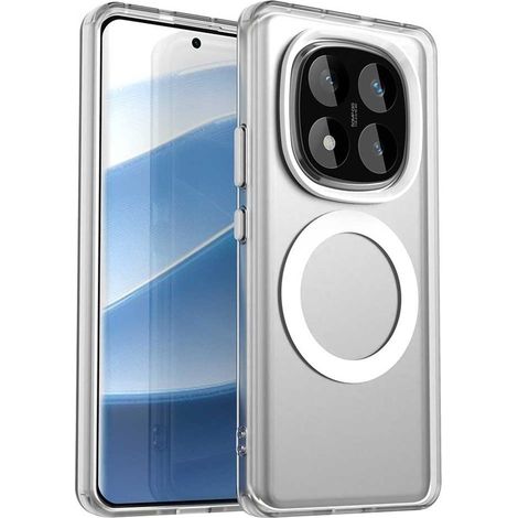 Funda para Xiaomi Redmi Note 14 Pro 5G / Poco X7 5G, Fusion Hybrid, para MagSafe, transparente (1/5)