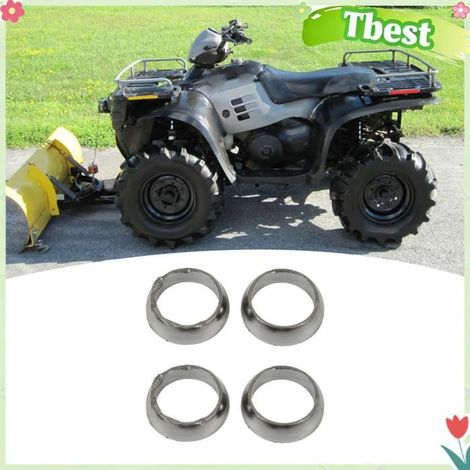 Tbest Joint d'échappement en forme de beignet Lot de 4 Joints D'échappement en Forme de Donut pour Tuyau moto outillage (1/5)