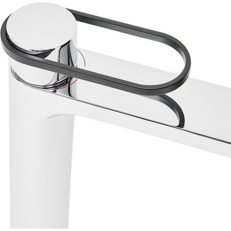 Levier Swiss Aqua Technologies Fusion chrome/noir SATFUPMKPC