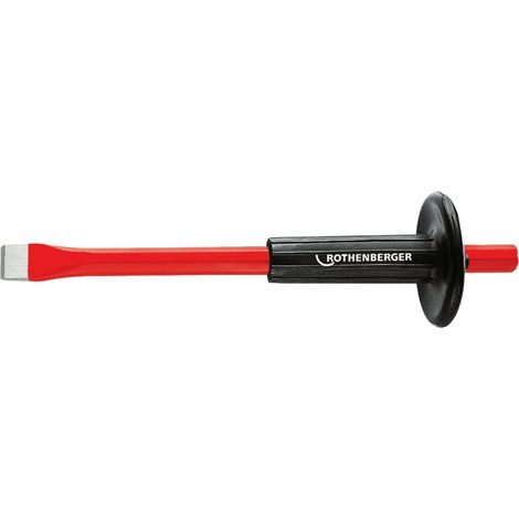 ROTHENBERGER Cincel de albañil, octogonal, plano, 300x16 - 77050