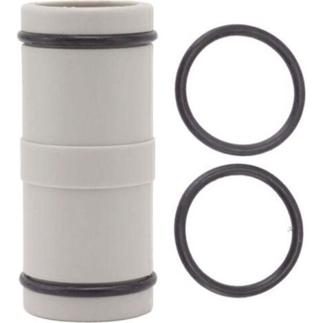 Adaptateur de tuyau de piscine Raccord droit de 3,1 cm à 3,1 cm pour tuyau de piscine, vanne plongeante,de (1/4)
