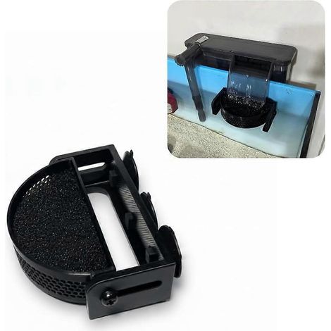 Aquarium Filter Baffle avec Suction Cups HOB aquarium Flows contrôleur et Surfaces Calmer pour Bettas et crevette (1/5)