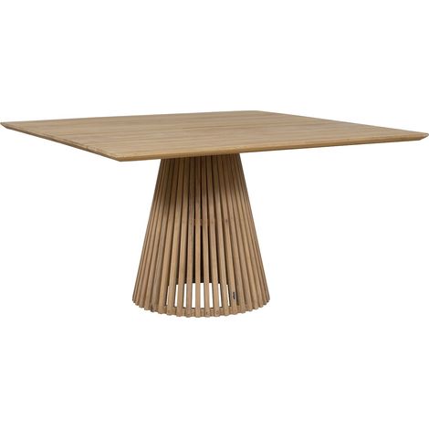 Tavolo da pranzo da giardino L.135 cm in Teak Naturale chiaro - TRIANI di MYLIA