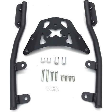 Modification parts compatible with the KAWASAKI Z650 motorcycle: rear luggage rack, decorative luggage rack, rear grab handle, top case.