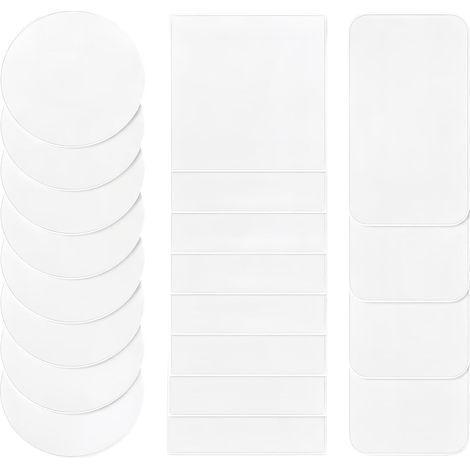 20 Pieces Transparent and Waterproof TPU Repair Kit for Tents (1/5)