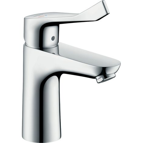 hansgrohe Focus Waschtischmischer, extra langer Griff, CoolStart,