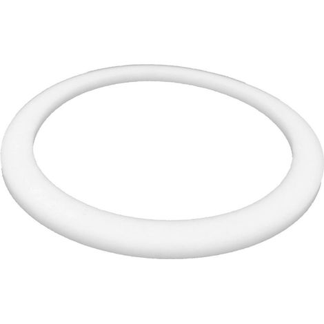 Joint blanc S60x6 en PE – Raccord PE pour cuves IBC – Résistance chimique – Étanchéité optimale – Compatible S60x6