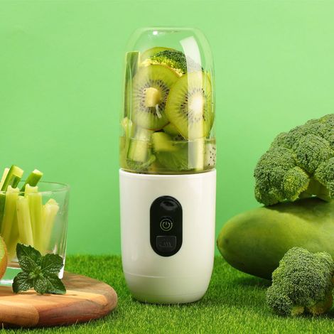 Tasse à jus portable rechargeable par USB, tasse à jus domestique