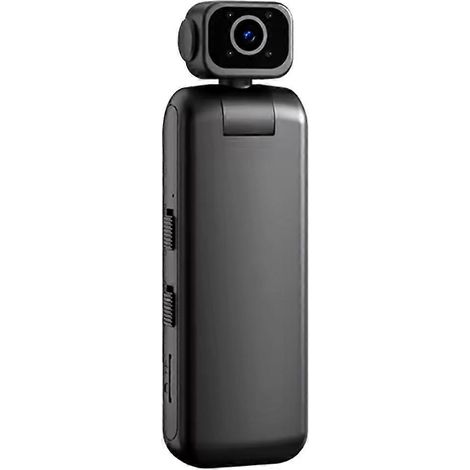 Enregistreur vidéo portable WiFi avec vision nocturne infrarouge ultra-claire 2K et objectif rotatif 355°. (1/5)