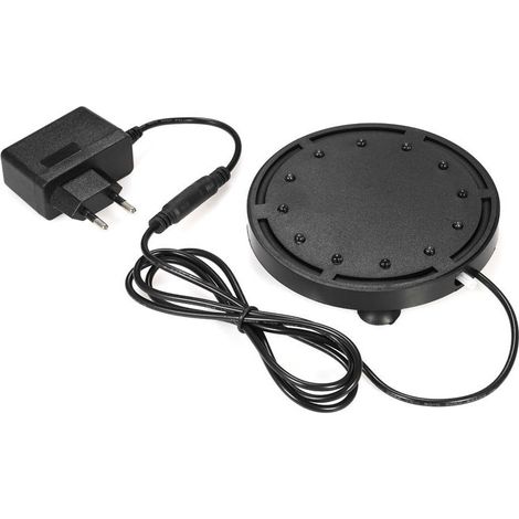 12 LED Lampe Bulle Aquarium Submersible, Lumière Colorée à Bulle d’Air Subemersible Lampe, 12.5cm LED Éclairage Décoration Lumière Colorée avec Bulle d’Air (1/5)