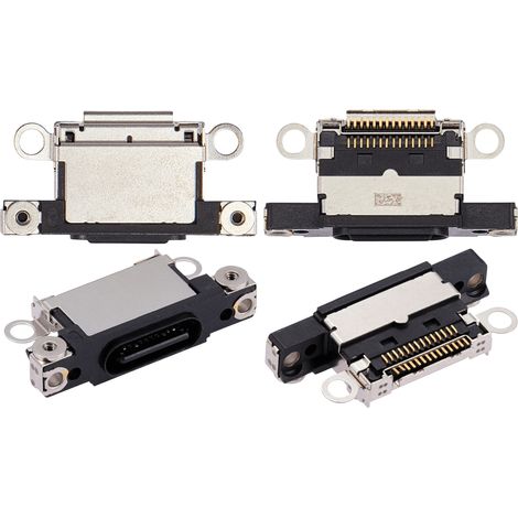 Ladeanschluss für iPhone 15 (Plus) (Schwarz) (1/3)