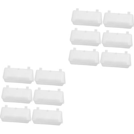 12 pcs Mangeoire Abreuvoir pour Animaux de Compagnie Bol d'eau pour Chien Conten de Nourriture pour Animaux de Compagnie Mangeoire pour Lapin Bol d'eau Lapin Mangeoires Lapin Abreuvoir Conte (1/5)