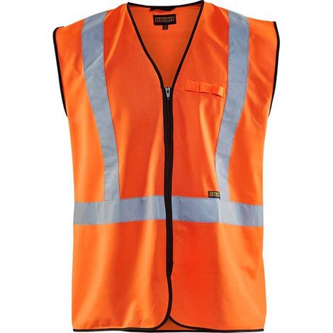 Gilet haute visibilité classe 2 BLAKLADER 3029 - Orange clair - L/XL (1/4)