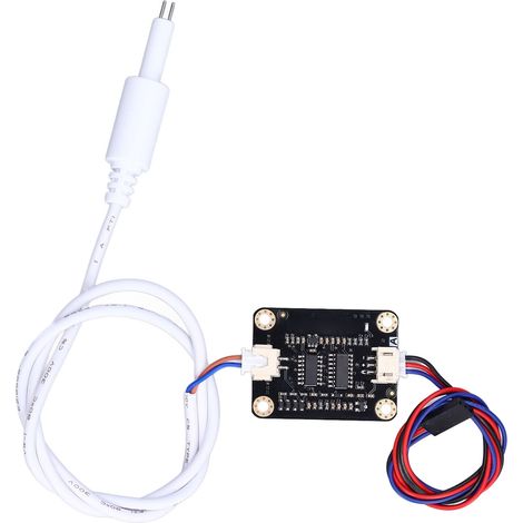 Module de surveillance de l'eau étanche avec sonde et circuit imprimé pour capteur de conductivité, adapté aux systèmes hydroponiques. (1/5)