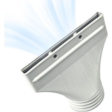Adaptateur Tuyau Climatiseur Mobile, Raccord Plat Pour Tuyau D’Échappement, Embout Climatisation Portable Et Sortie Air Chaud, Kit De Ventilation (1/4)